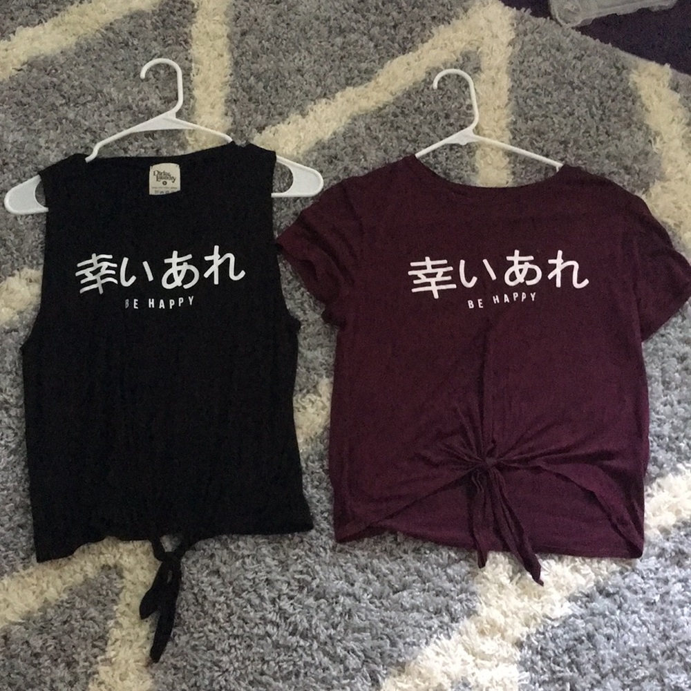 2 piece shirts